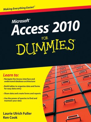 cover image of Access 2010 For Dummies